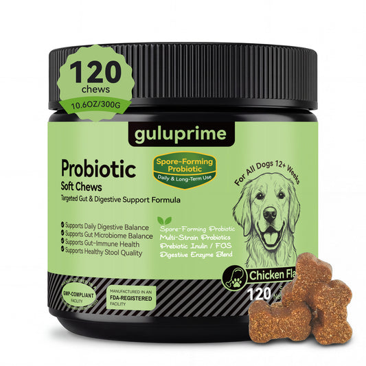 Dog Probiotic Chews – Probiotics for Dogs Gut Health Support