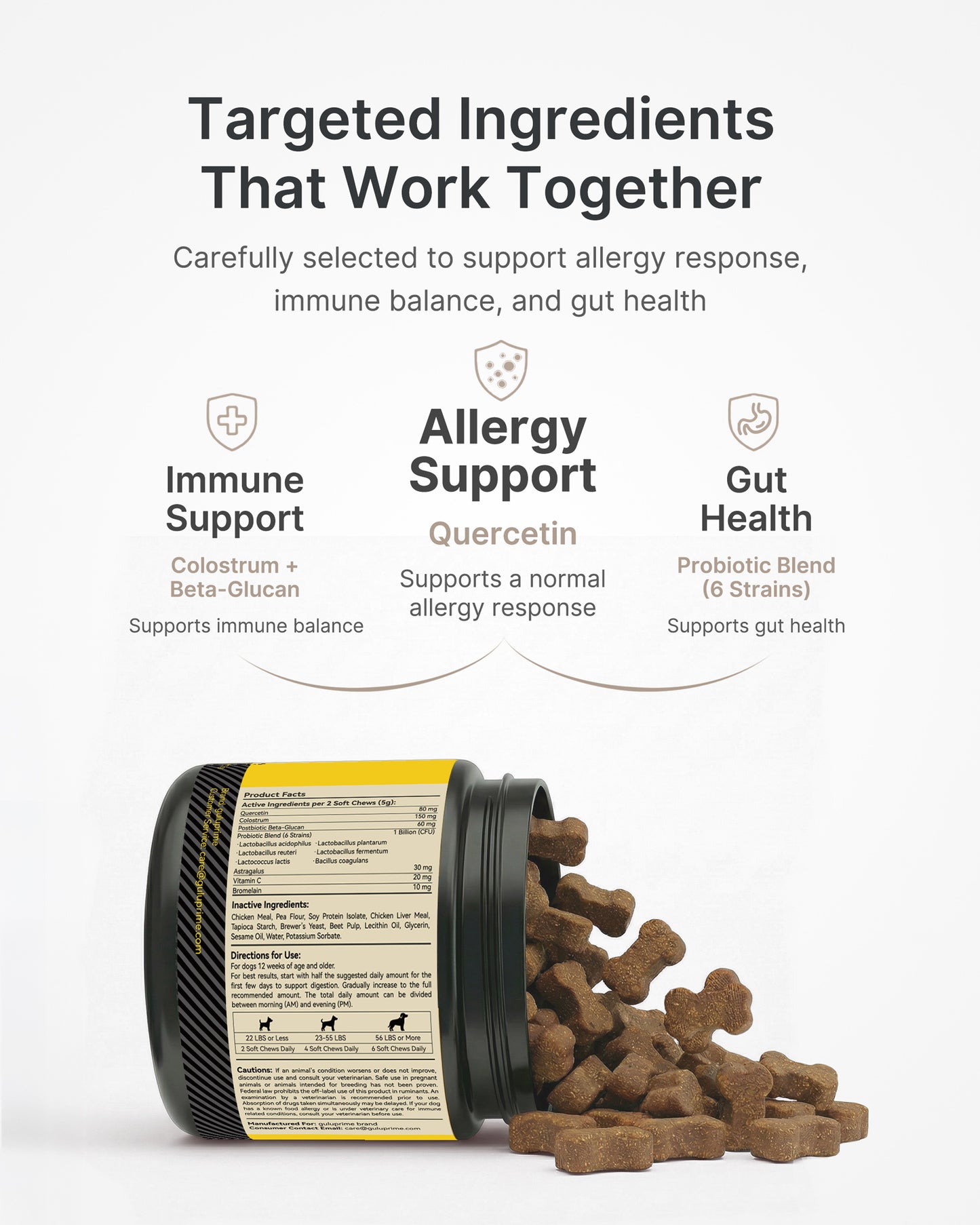 Dog Allergy Relief Chews – Allergy & Immune Support for Dogs